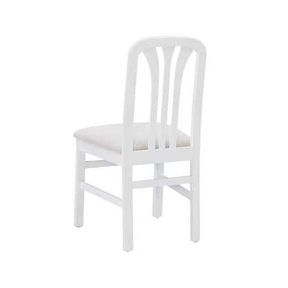 Pamela White Grey Uph Seat