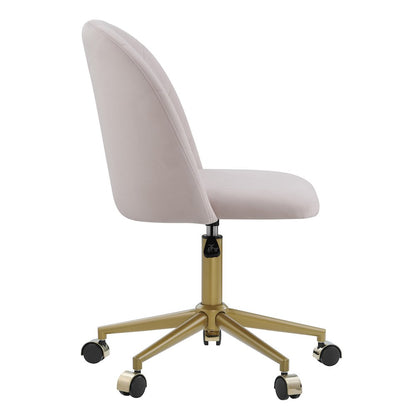 Adalynn Desk Chair Blush Pink