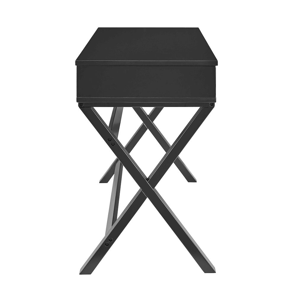 Peggy Lift Top Desk, Black