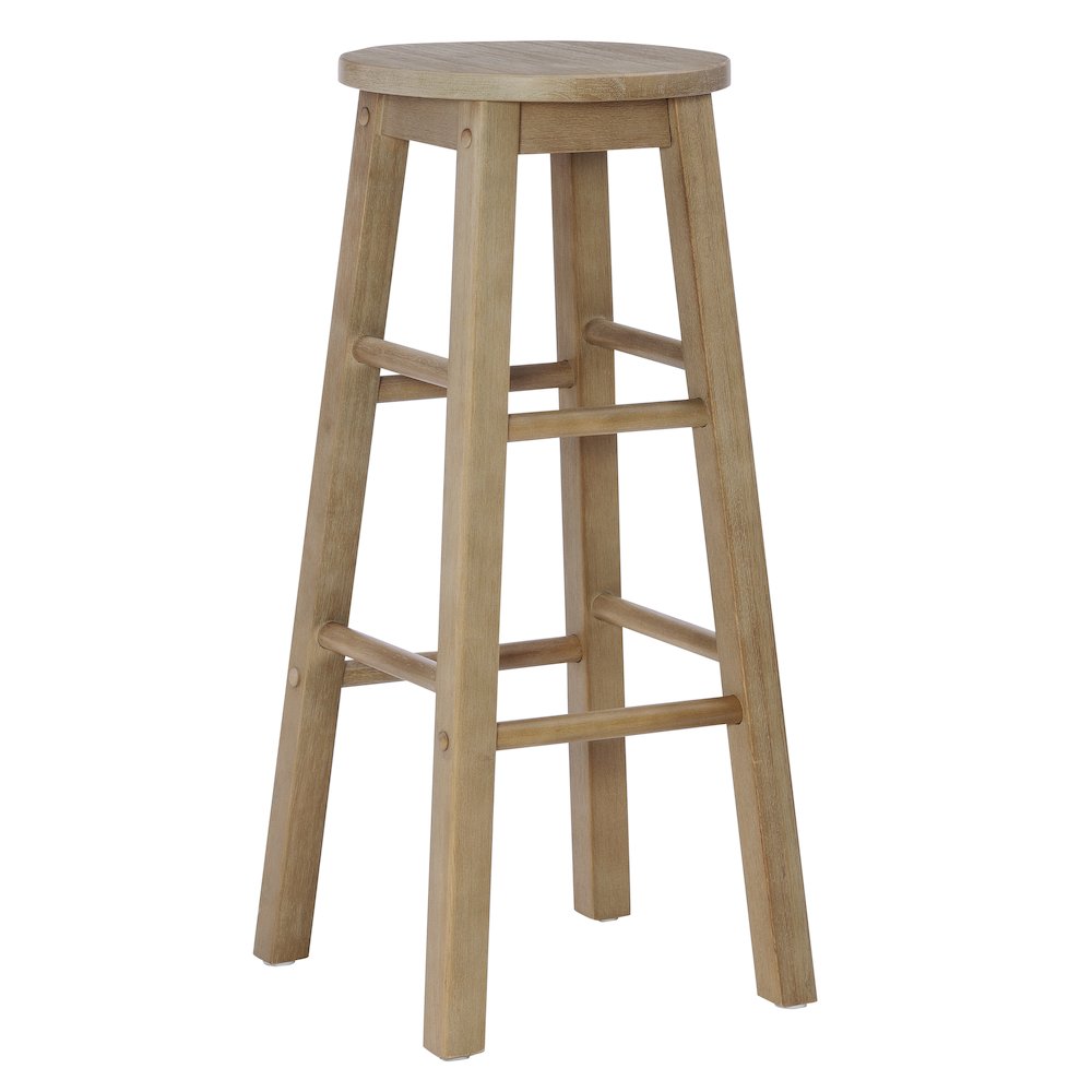 29 Inches Barstool Grey Wash