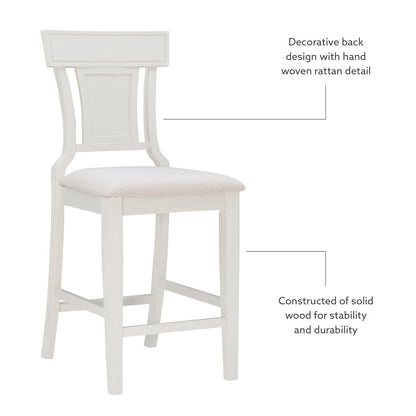 Rylan Counter Stool Creamy White