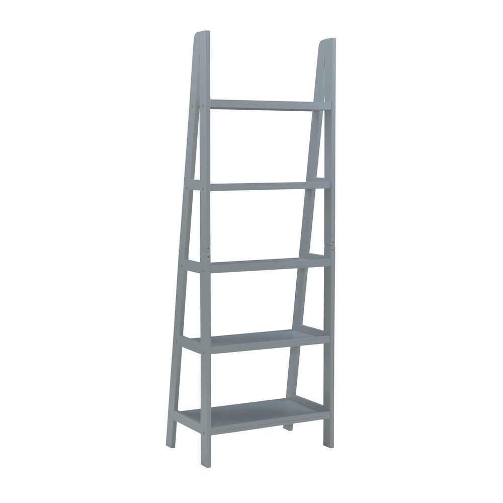 Acadia Ladder Bookshelf, Grey