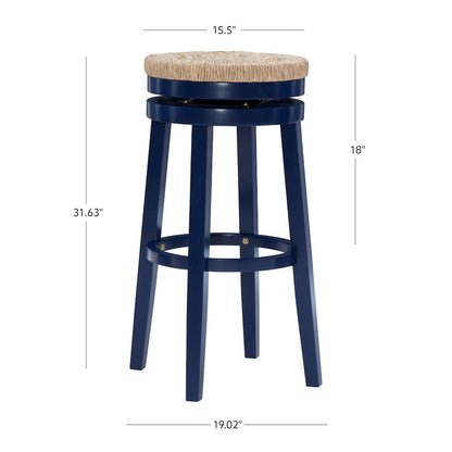 Morgan Barstool Navy Blue