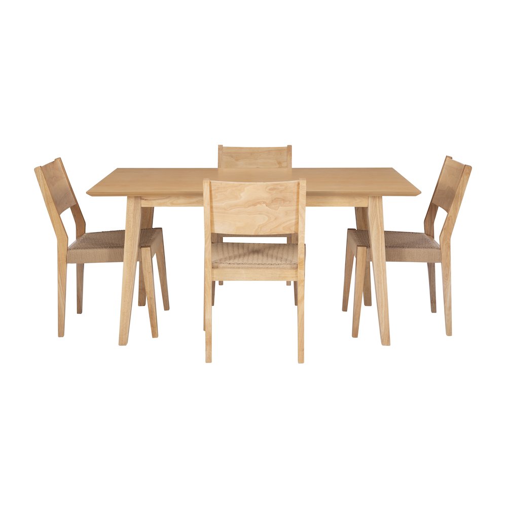 Cadence 5Pc Dining Set Natural