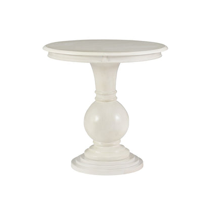 Adeline Round Accent Table Cream
