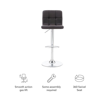Clayton Barstool Chocolate