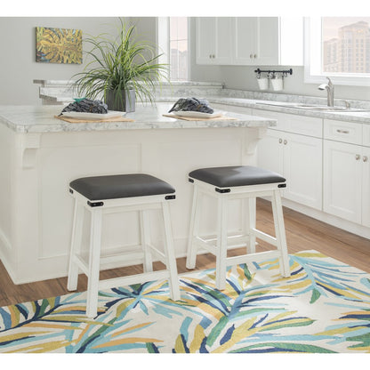 Serrano Counter Stool White
