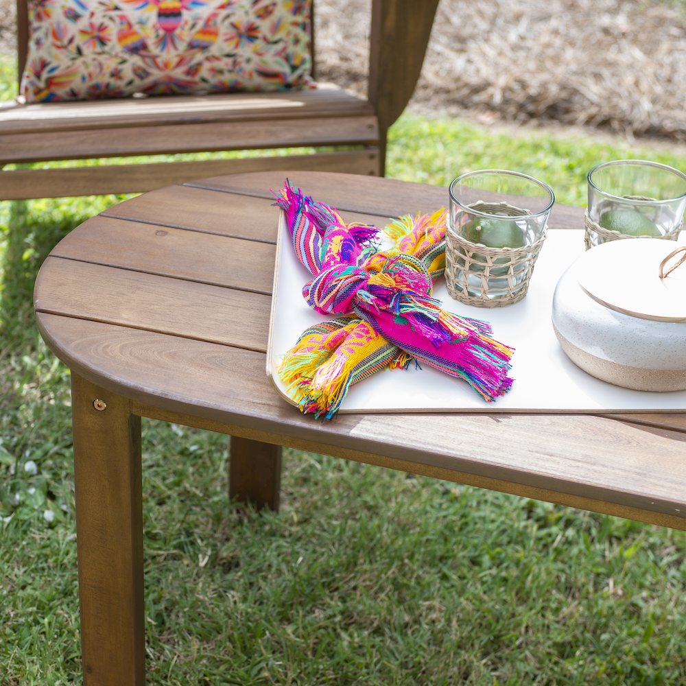 Adirondack Acorn Coffee Table
