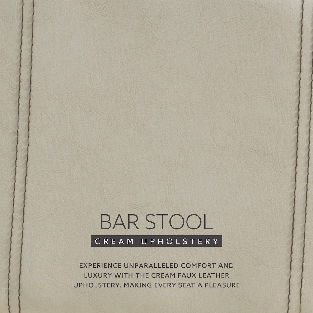 Milano Bar Stool Cream