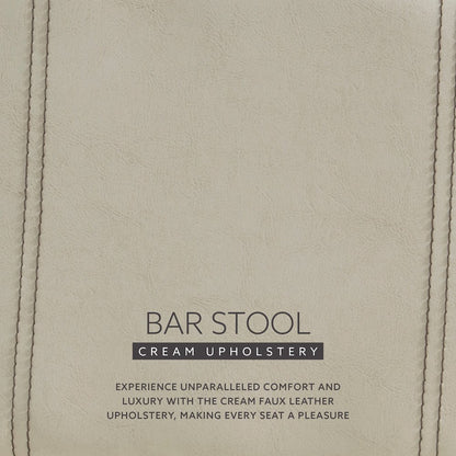 Milano Bar Stool Cream