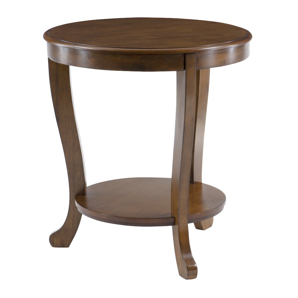 Aubert Accent Side Table, Hazelnut