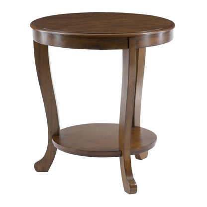 Aubert Accent Side Table, Hazelnut