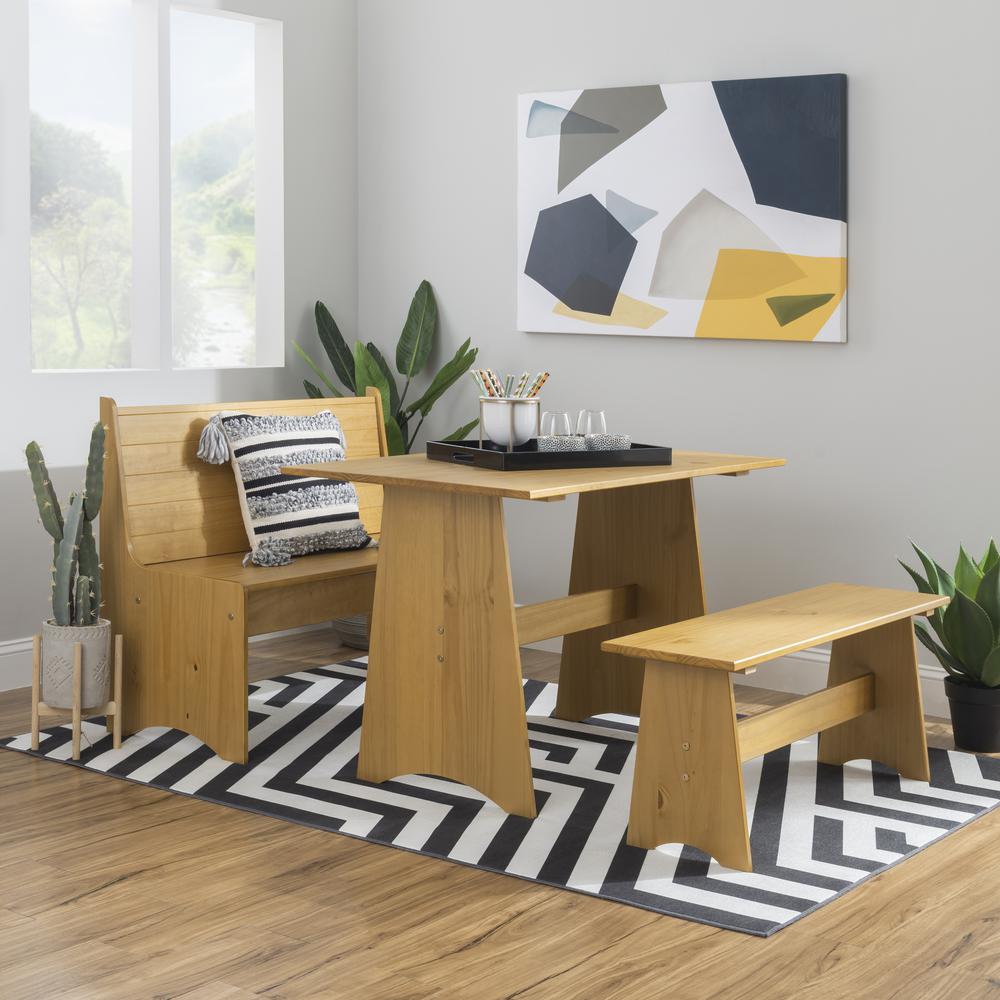 Linson Large Backless Bench Honey