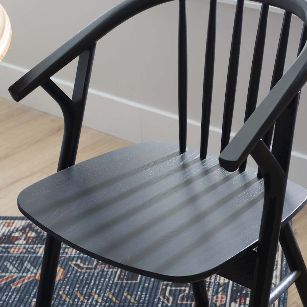 Delmot Chair Black