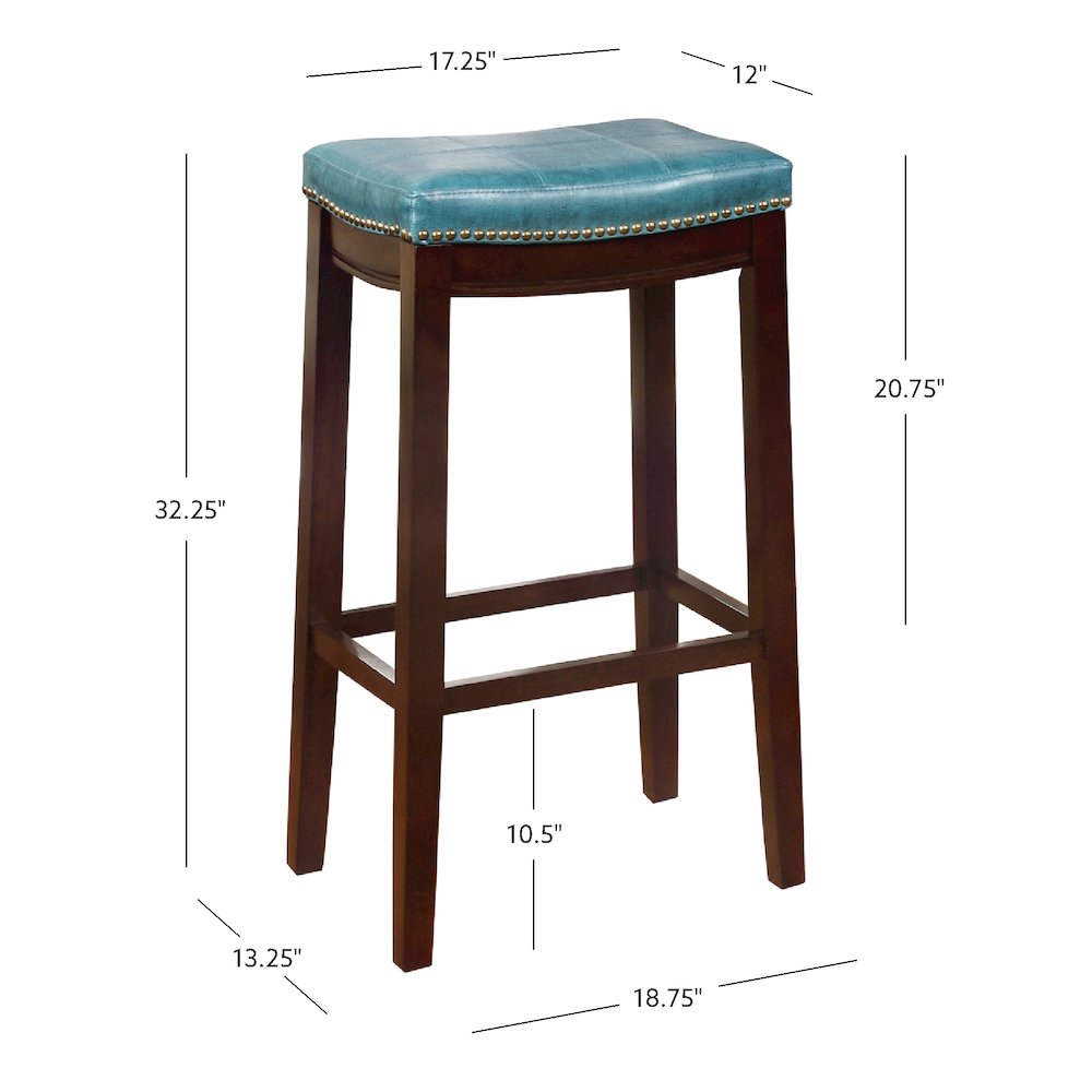 Claridge Blue Barstool