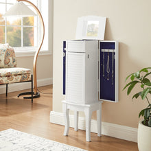 Elna Jewelry Armoire White