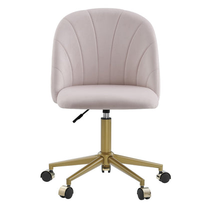 Adalynn Desk Chair Blush Pink
