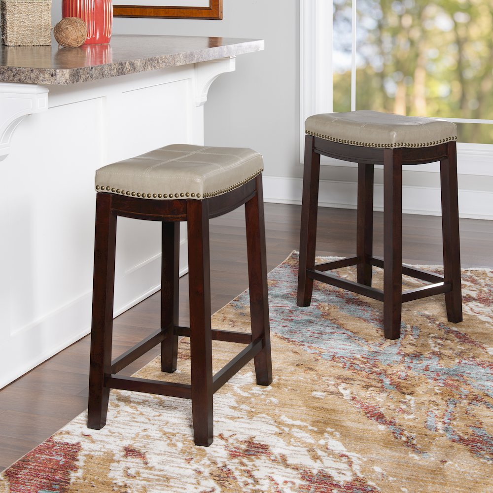 Claridge 2 Pk Beige Counter Stool