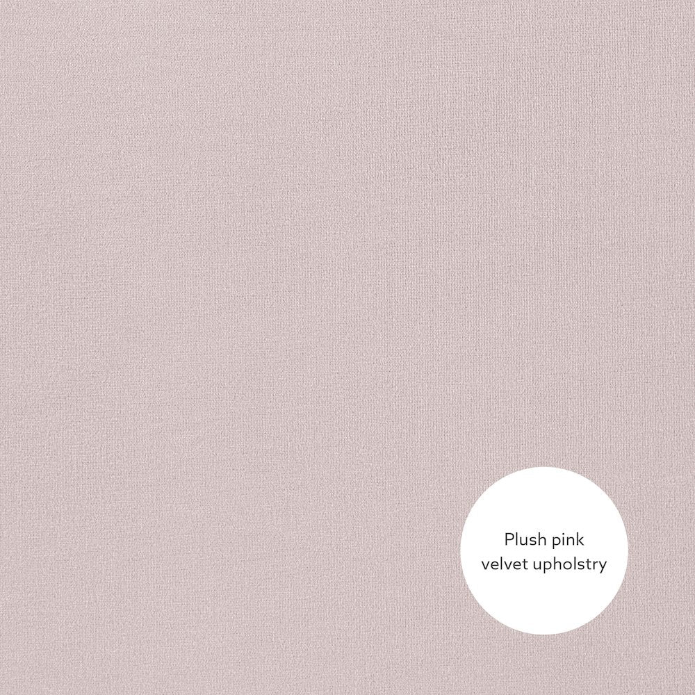 Adalynn Desk Chair Blush Pink