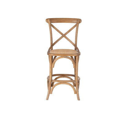 Roxy 24.5 In Gray Wash Counter Stool