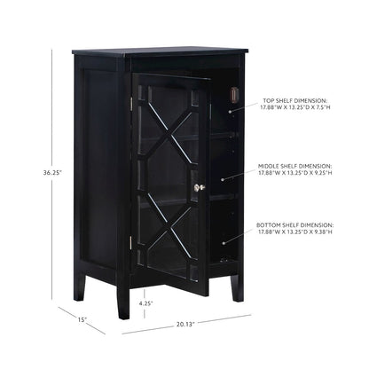 Fetti Black Small Cabinet
