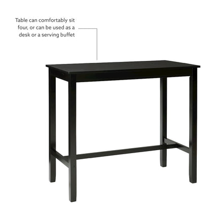 Claridge 3Pc Bar Set Black White