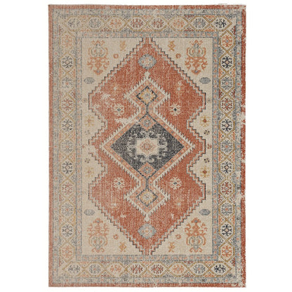 Great Zero Lofton Ivory & Rust 5x7.6, Rug