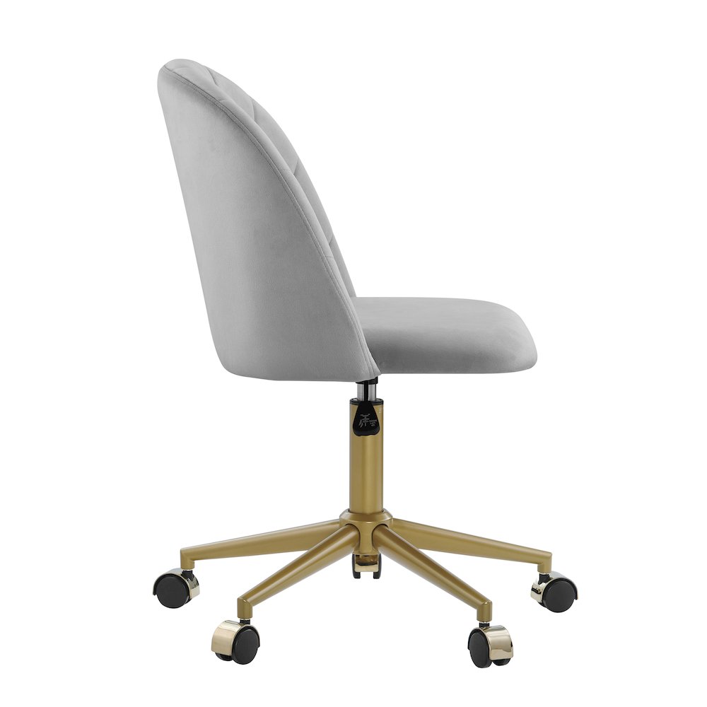 Adalynn Desk Chair Light Gray