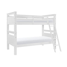 Beckett Twin Over Twin Bunk Bed, White