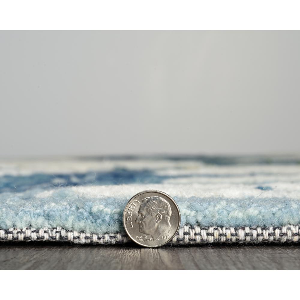 Trio Bermuda Ivory & Blue 5x7, Rug