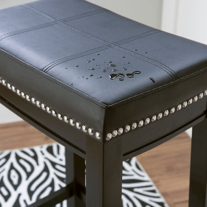 Claridge Black Barstool