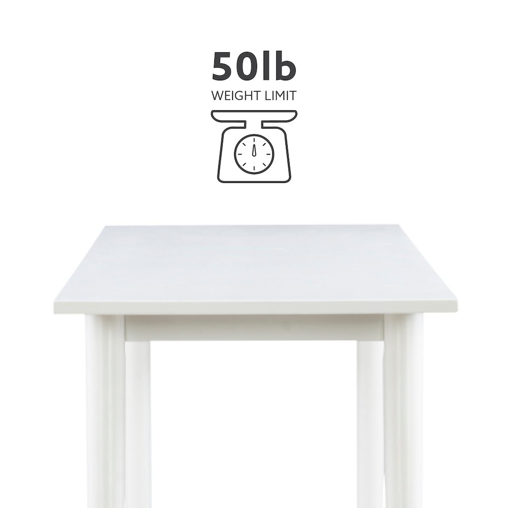 Charlotte Console Table White