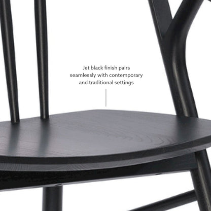 Delmot Chair Black