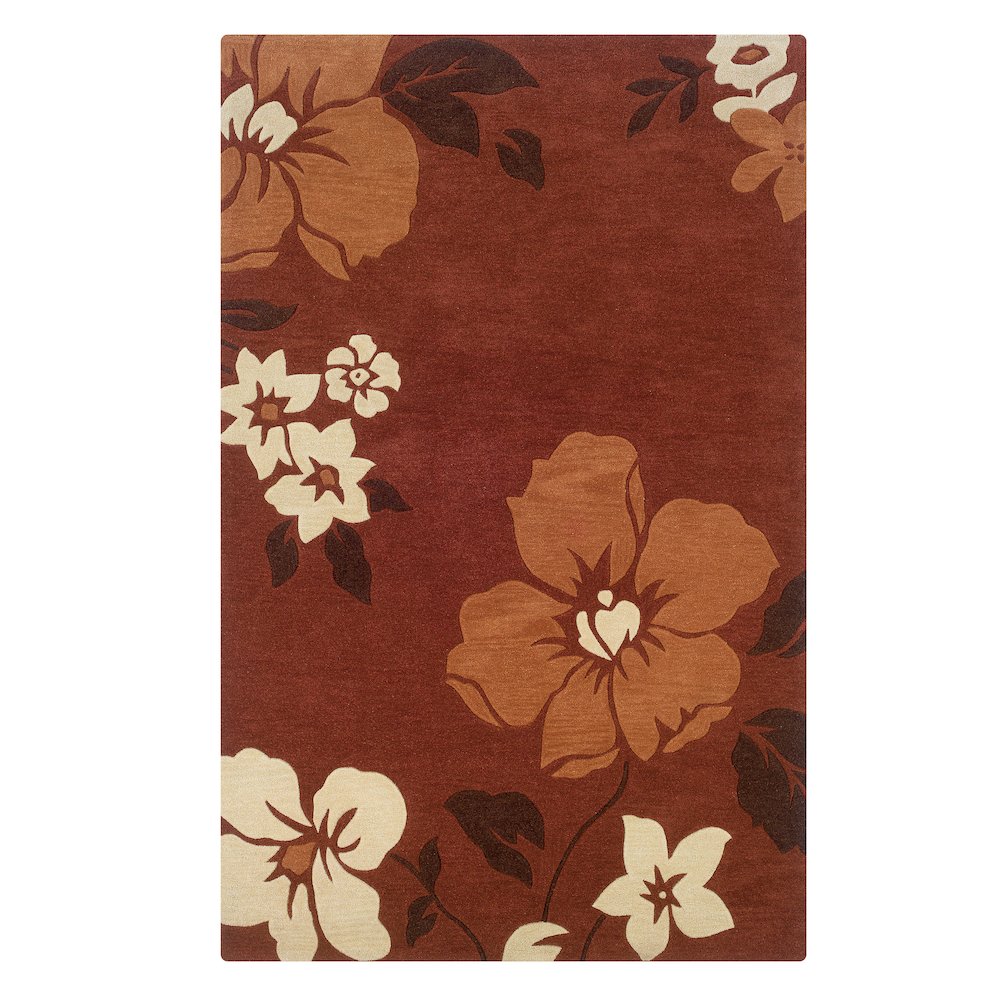 Trio Bilson Rust & Pumpkin 5x7, Rug