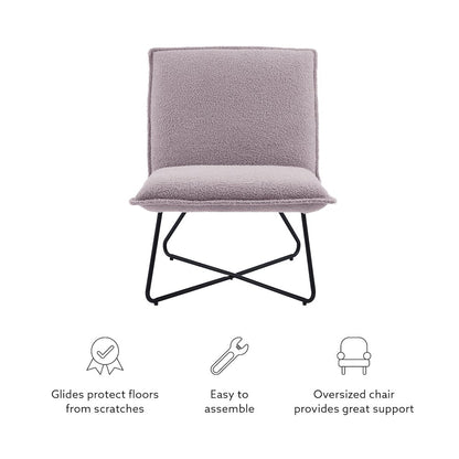 Kelvin Sherpa Grey Chair