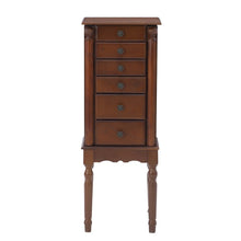 Deep Cherry Jewelry Armoire
