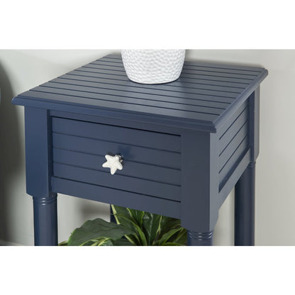 Seaboard End Table Navy