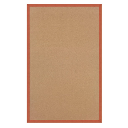 Athena Cork & Burnt Orange 9.10x13, Rug