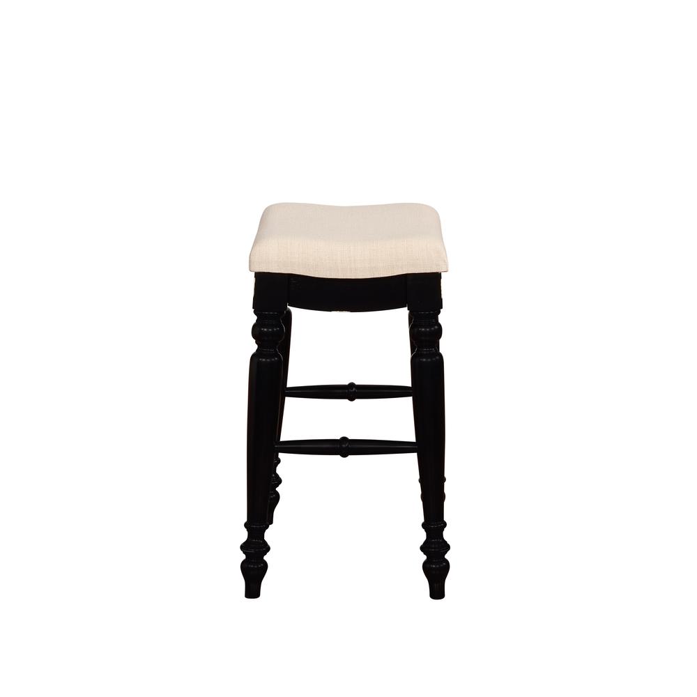Marino Black Backless Counter Stool