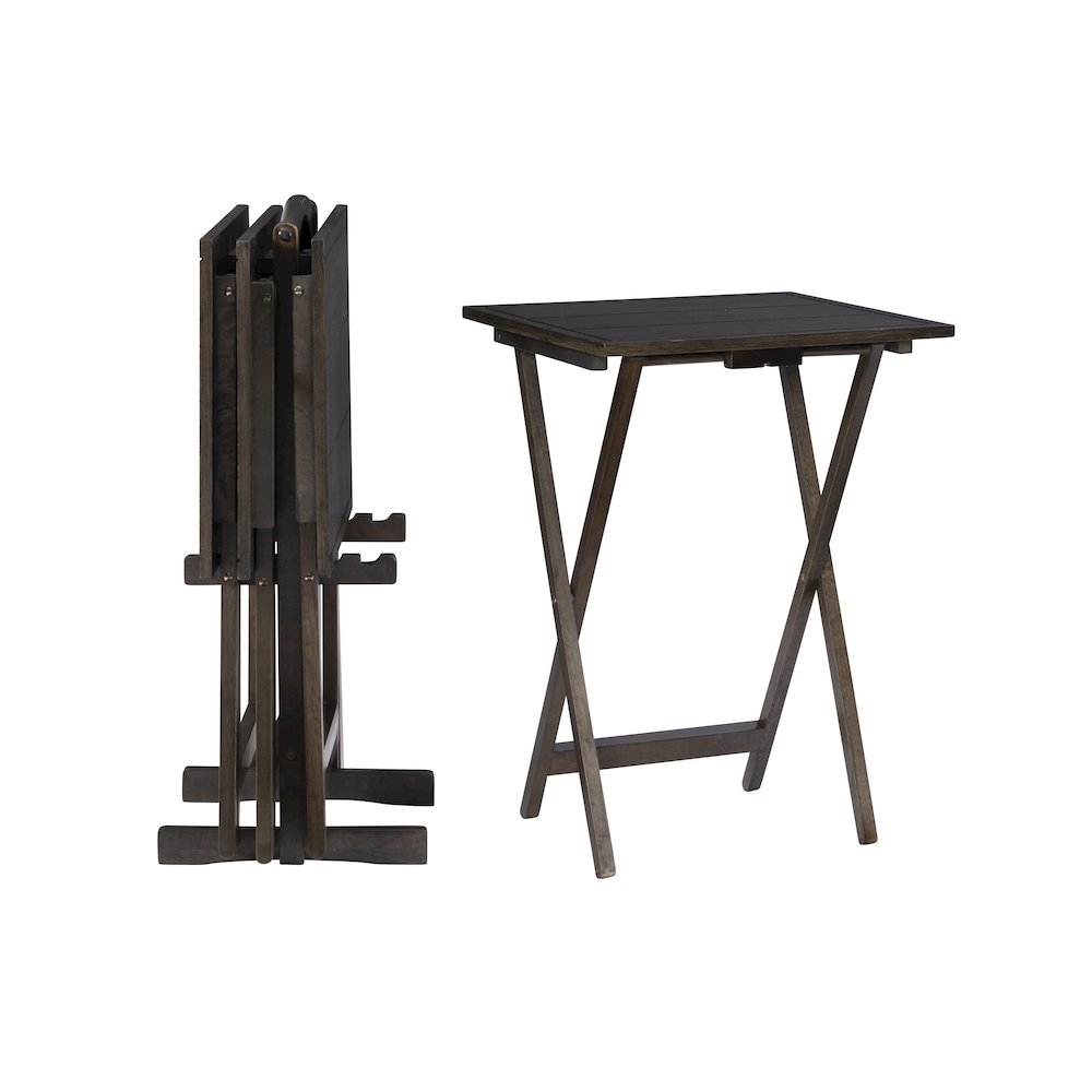 Lisbon Tray Tables Grey