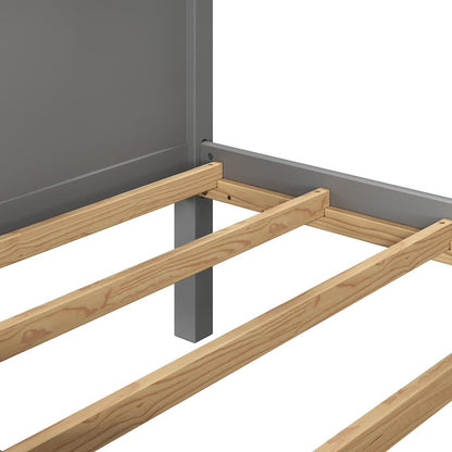 Leah Twin Over Full Bunk Bed Gray