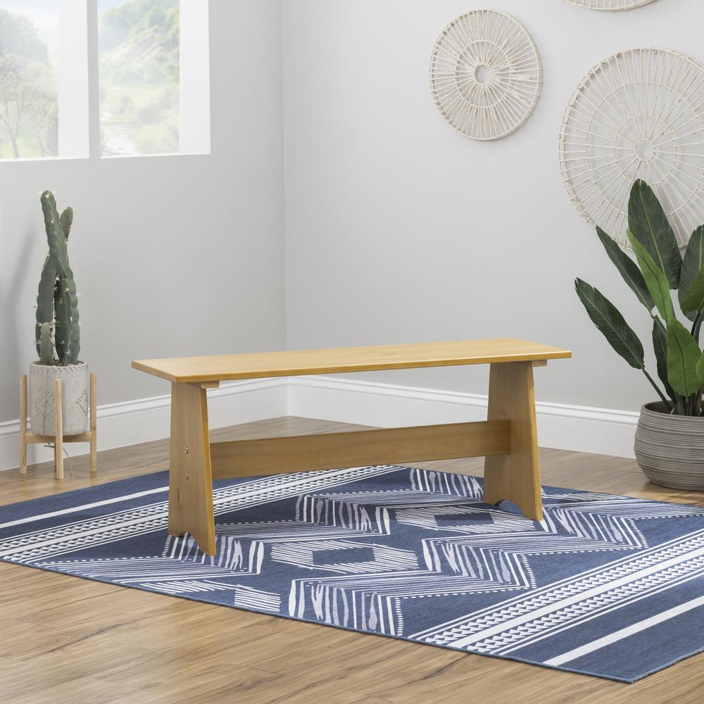 Linson Large Backless Bench Honey