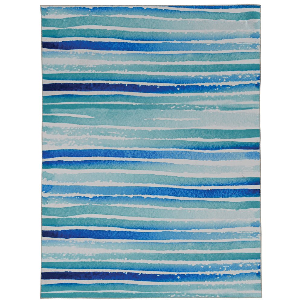 Washable Janna Ivory/Blue 2x3, Rug