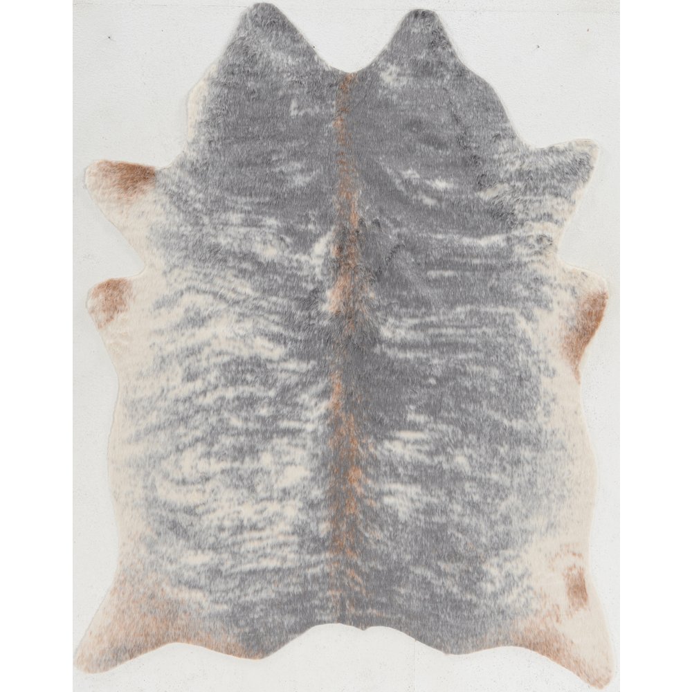 Faux Cow Hide Grey Mix, Rug