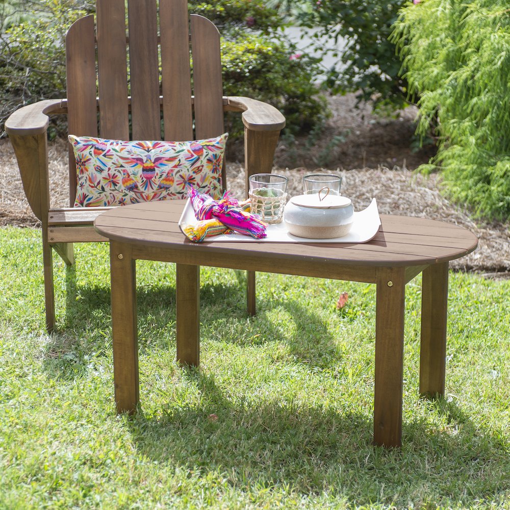 Adirondack Acorn Coffee Table