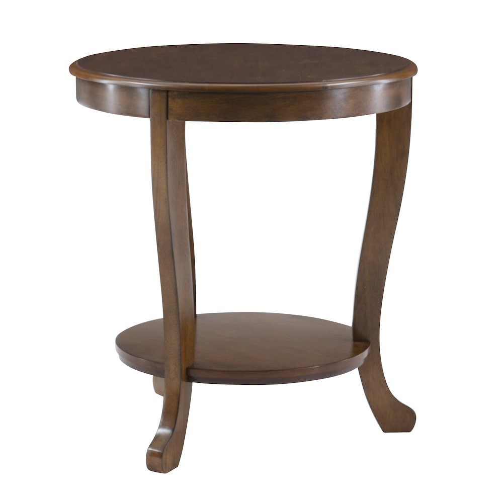 Aubert Accent Side Table, Hazelnut