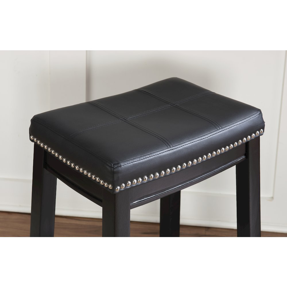 Claridge 2 Pk Black Counter Stool