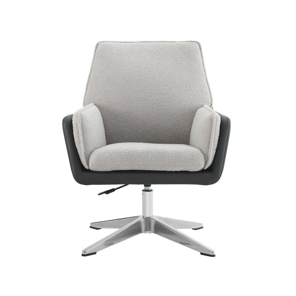 Marion Swivel Chair Black Grey