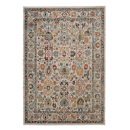 Great Zero Laramie Ivory & Blue 3x5, Rug