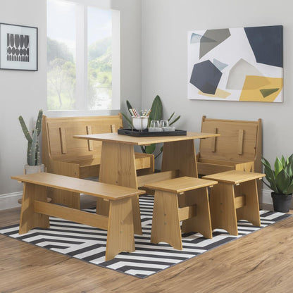 Linson Large Backless Bench Honey